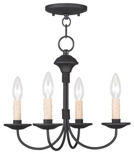 Heritage Chandelier, Black