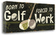"Funny Golf III" By Pela Studio, Giclee Print on Gallery Wrap Canvas