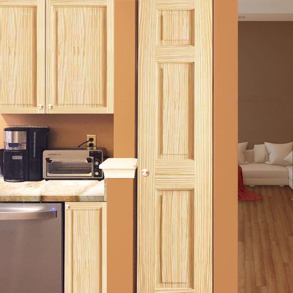 Kimberly Bay Interior Door Colonial 6-Panel, 1.375"x18"x80"