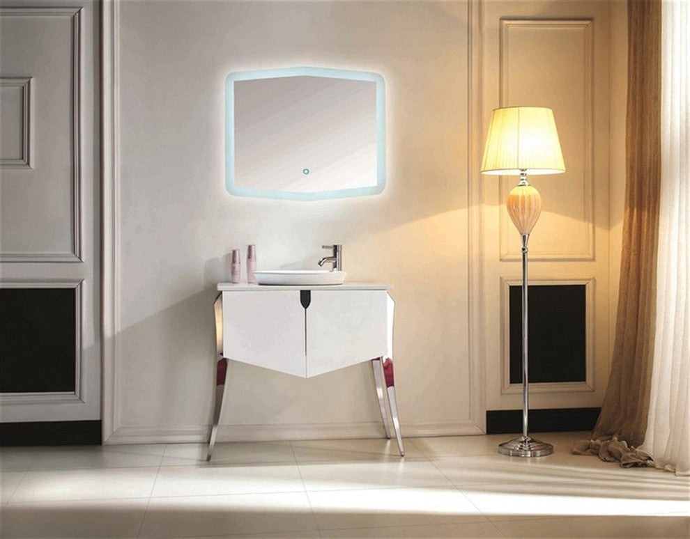 Riso 35.5" Single Modern Bathroom Vanity by Kube Bath