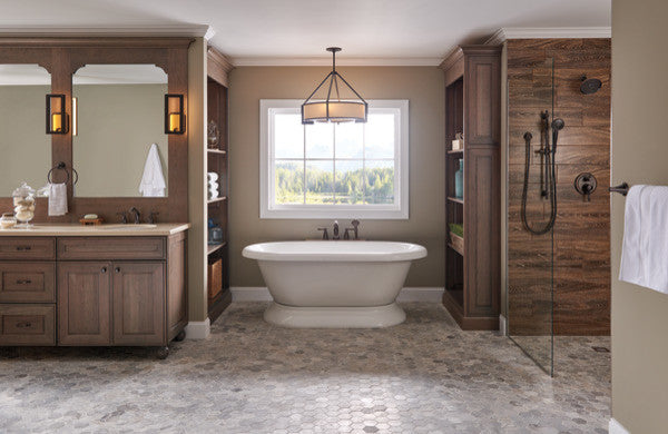 Delta Premium 3-Setting Slide Bar Hand Shower, Venetian Bronze, 57021-RB