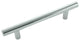 Steel T-Bar Pull - Polished Chrome - 4"