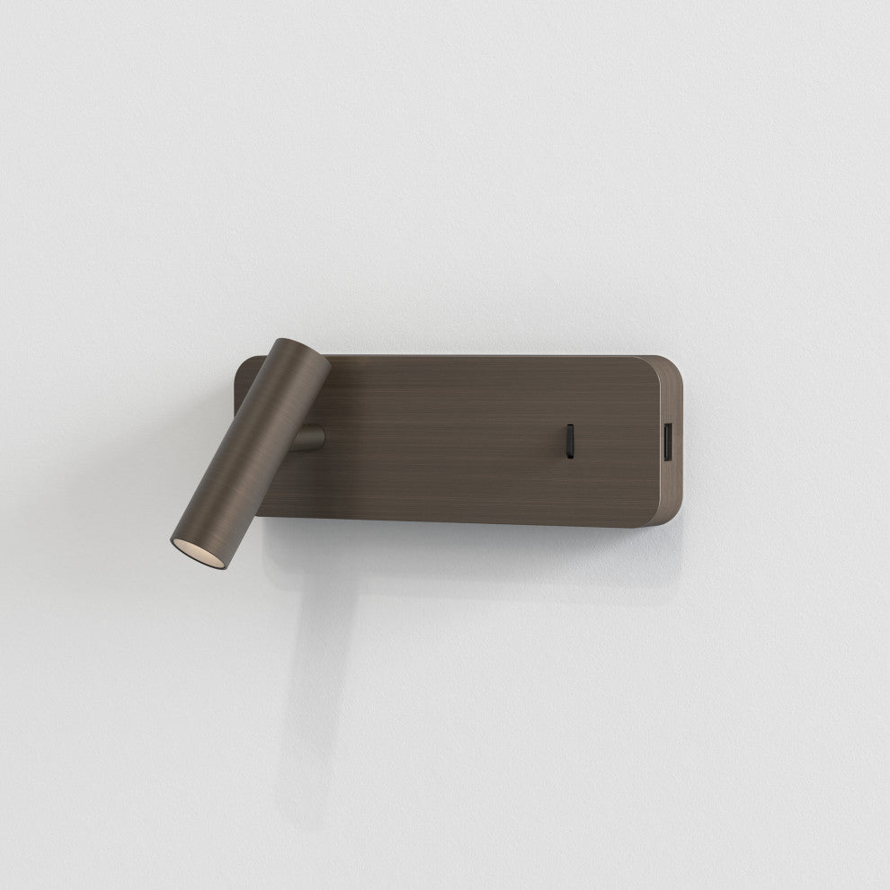 Astro Enna Surface USB, Indoor Reading Light (Bronze)