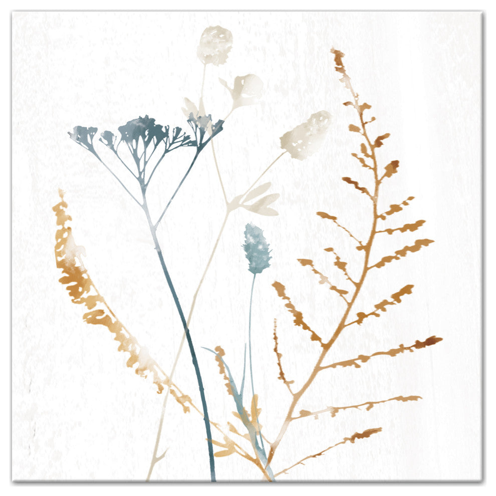 Wildflower Sprigs 16x16 Canvas Wall Art