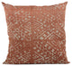Plutus Red Diamonds Luxury Throw Pillow, 26"x26"