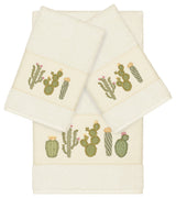 Mila 3 Piece Embellished Towel Set