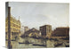 "The Grand Canal, Venice" Stretched Canvas Giclee by Bernardo Bellotto, 16"x12"
