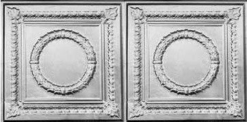 2'x4' Victorian Tin Ceiling Tile, Set of 10
