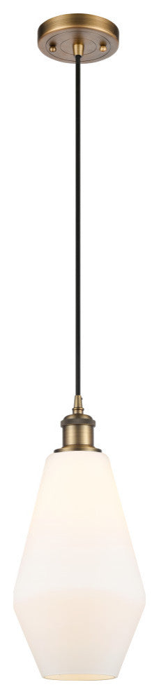 Innovations 516-1P-BB-G651-7-LED 1-Light Mini Pendant Brushed Brass