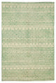Rug N Carpet - Hand-Knotted Oriental 6' 2" x 8' 11" Decorative Oushak Area Rug