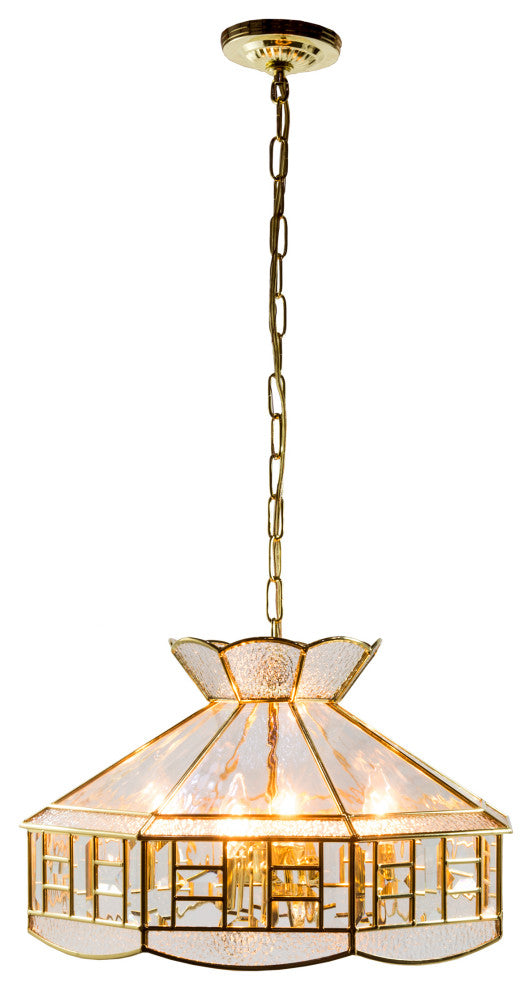 Tacoma 4-Light Beveled Glass Hanging Fixture
