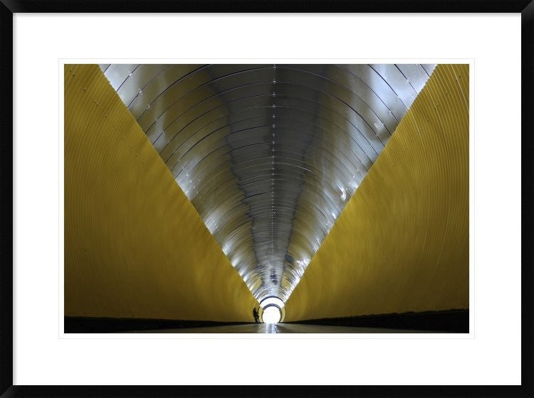 "The Musician" Framed Digital Print by Klaus Lenzen, 32x24"