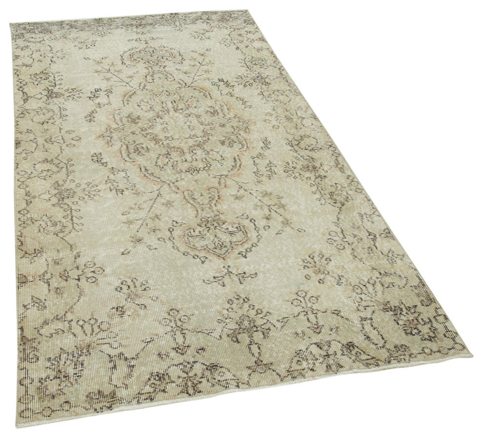 Rug N Carpet - Hand-knotted Turkish 3' 8" x 6' 9" Over-dyed Small Area Rug