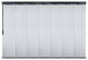 Dappled Iron 7-Panel Track Extendable Vertical Blinds 110-153"W