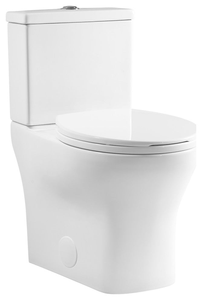 Sublime II Compact Two Piece Toilet 24" Long Dual Flush 0.8/1.28 GPF Elongated