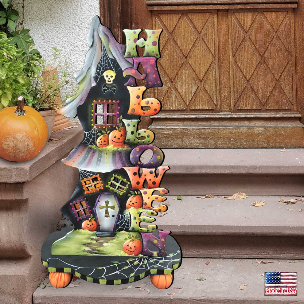 Halloween Candle Holder Free-Standing Garden Decor