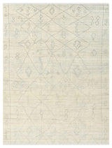 Anna Oakley Area Rug, Ivory, 9' x 12', Geometric