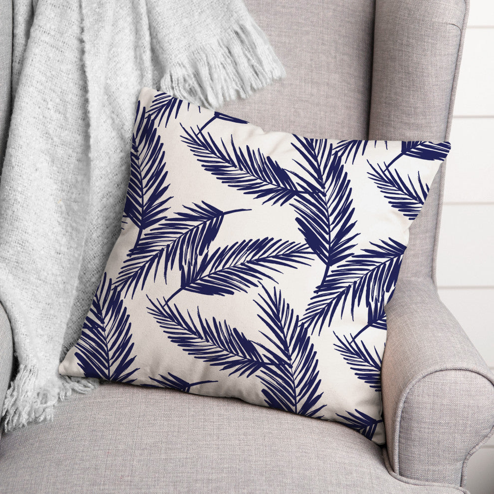Palm Pattern 18x18 Indoor / Outdoor Pillow