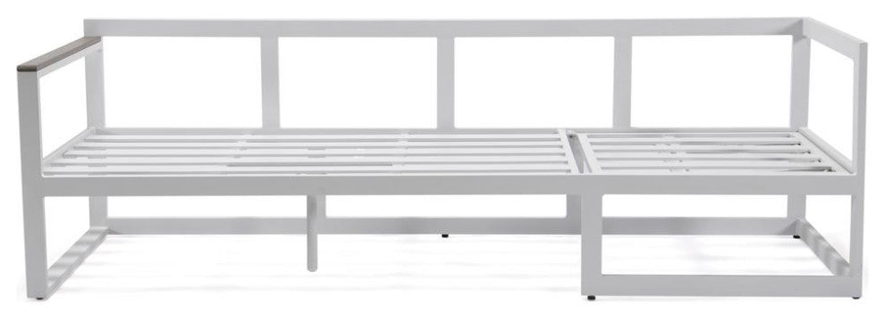 LeisureMod CSLW-80R Chelsea Sectional Adjustable Headrest&Coffee Table Cushions