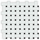Thassos Polished 1x2 Basket Weave Marble Mosaic
