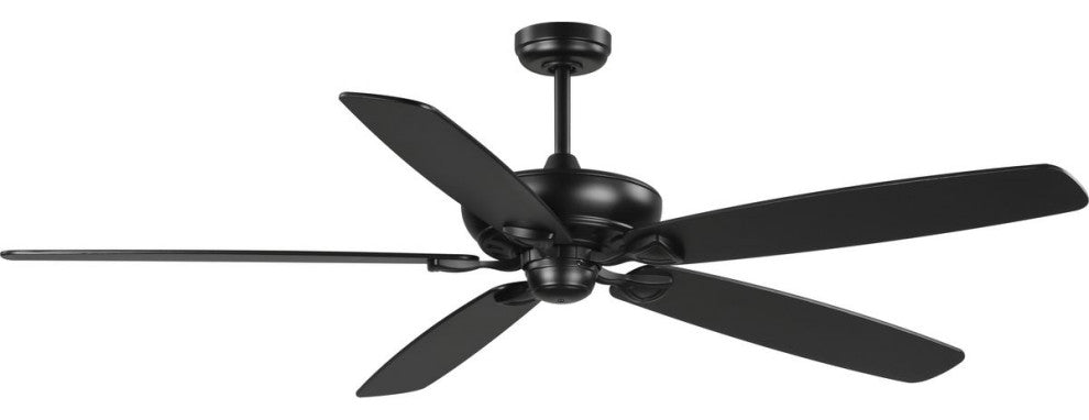 Kennedale 72" 5-Blade Rustic Charcoal/Matte Black DC Ceiling Fan