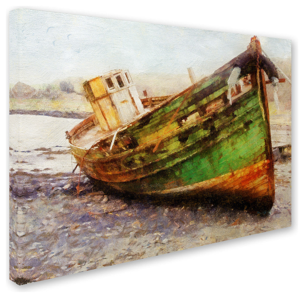 Tina Lavoie 'Old Salt' Canvas Art, 24" x 32"