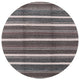 Ahgly Company Indoor Round Mid-Century Modern Area Rugs, 5' Round