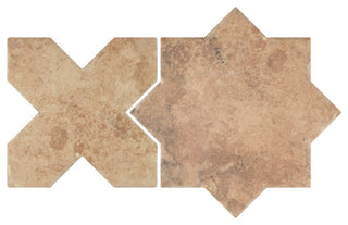 SomerTile Tech Land Star Fire/Cross Fire 6" x 12-1/8" Floor and Wall Tile