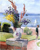 Henri Lebasque Terrace by the sea, 20"x25" Gallery Wrapped Canvas Print