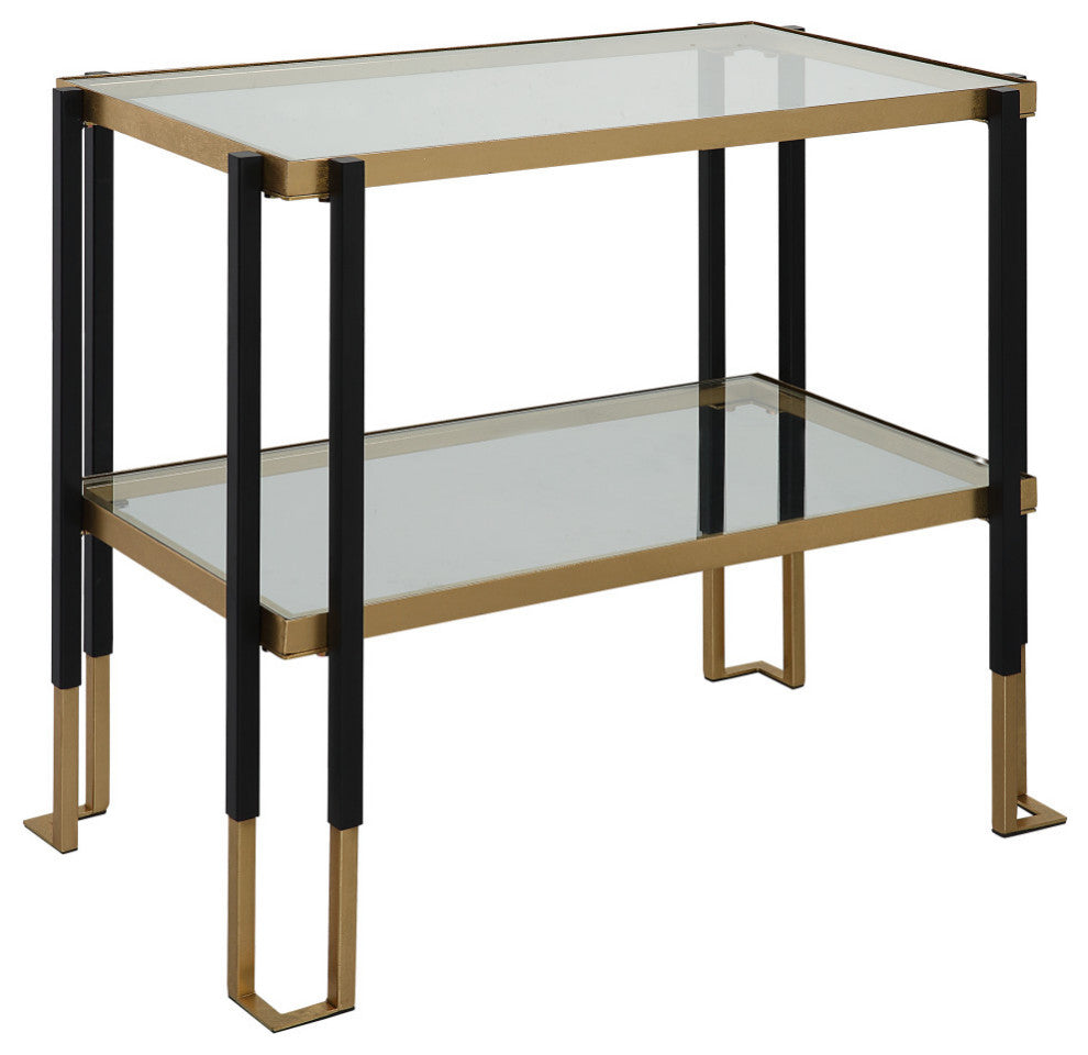 Kentmore Glass Side Table
