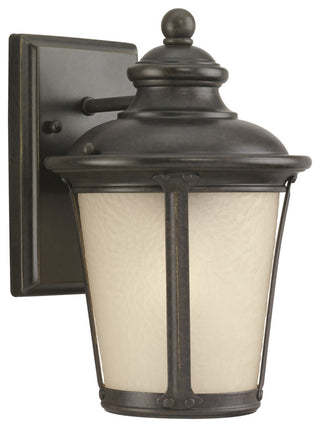 Cape May 1-Light Outdoor Wall Lantern, Burled Iron