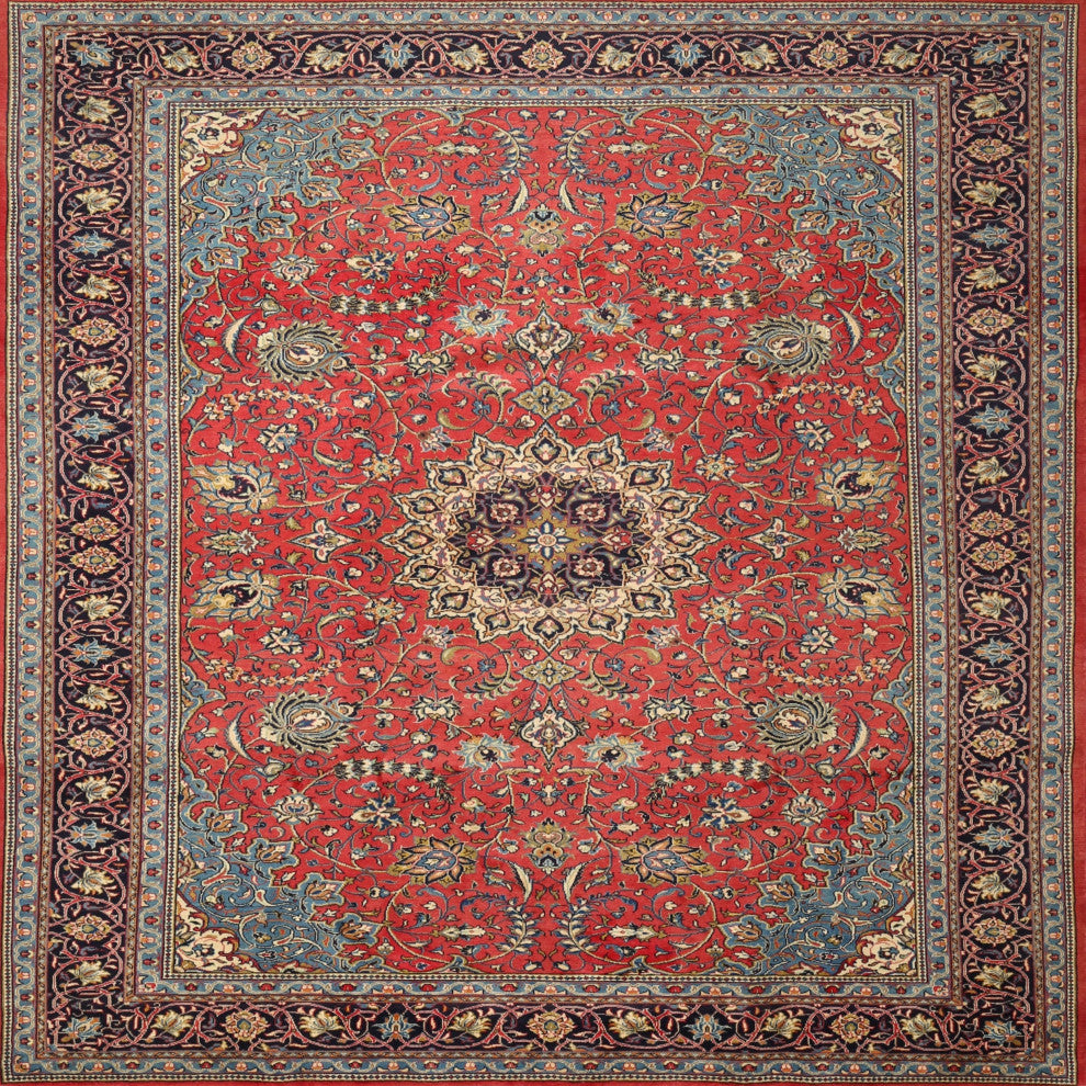 Ahgly Company Indoor Square Traditional Area Rugs, 3' Square