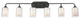 Innovations 342-6W-BK-CLW-LED Fairbank 6 Light Bath Vanity Light, Matte Black
