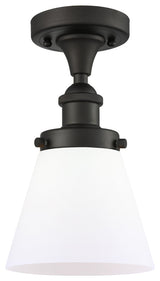 INNOVATIONS LIGHTING 916-1C-OB-G61 Small Cone 1 Light Semi-Flush Mount