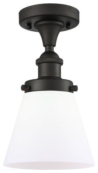 INNOVATIONS LIGHTING 916-1C-OB-G61 Small Cone 1 Light Semi-Flush Mount