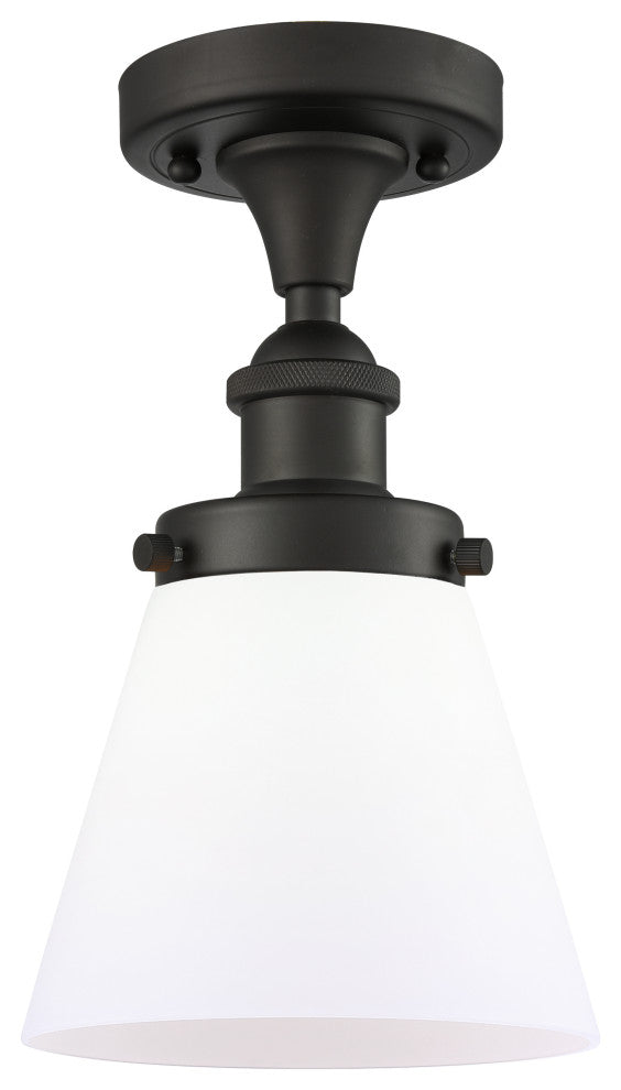 INNOVATIONS LIGHTING 916-1C-OB-G61 Small Cone 1 Light Semi-Flush Mount