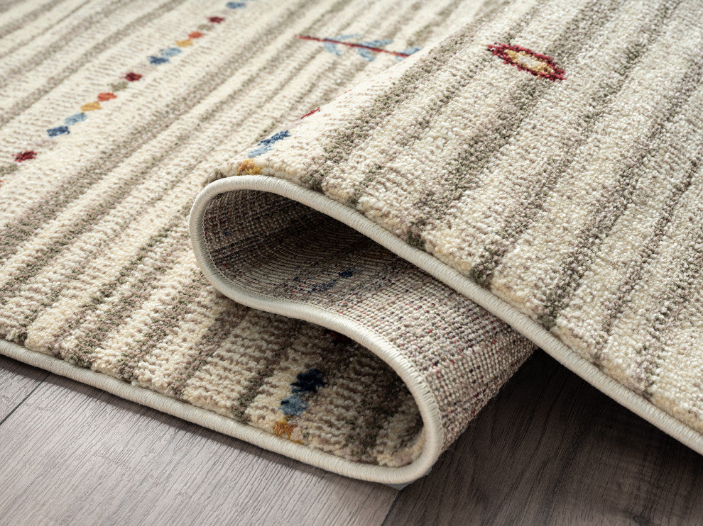 Abani Rugs Mesa MES200A Beige Southwestern Geometric Area Rug