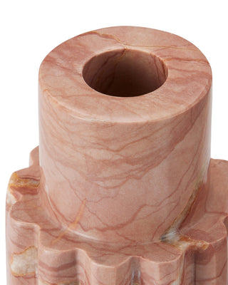 Penrose Pink Candle Holder, 2-Piece Set