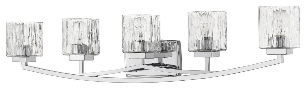 Z-Lite 1929-5V Zaid 5 Light 40"W Vanity Light - Chrome