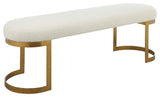 Uttermost Infinity Gold bench