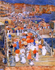 Maurice Prendergast Ponte della Paglia Wall Decal