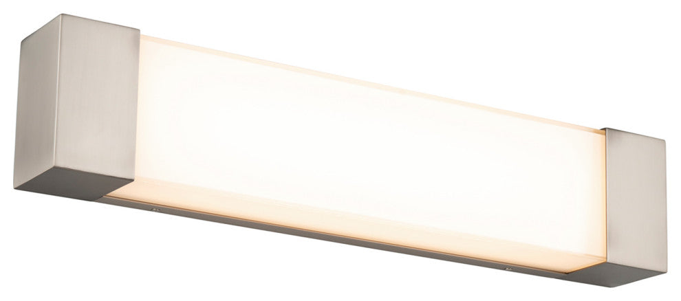 Darcy LED Bathroom Vanity/Wall Light 3000K, Brushed Nickel, 24"