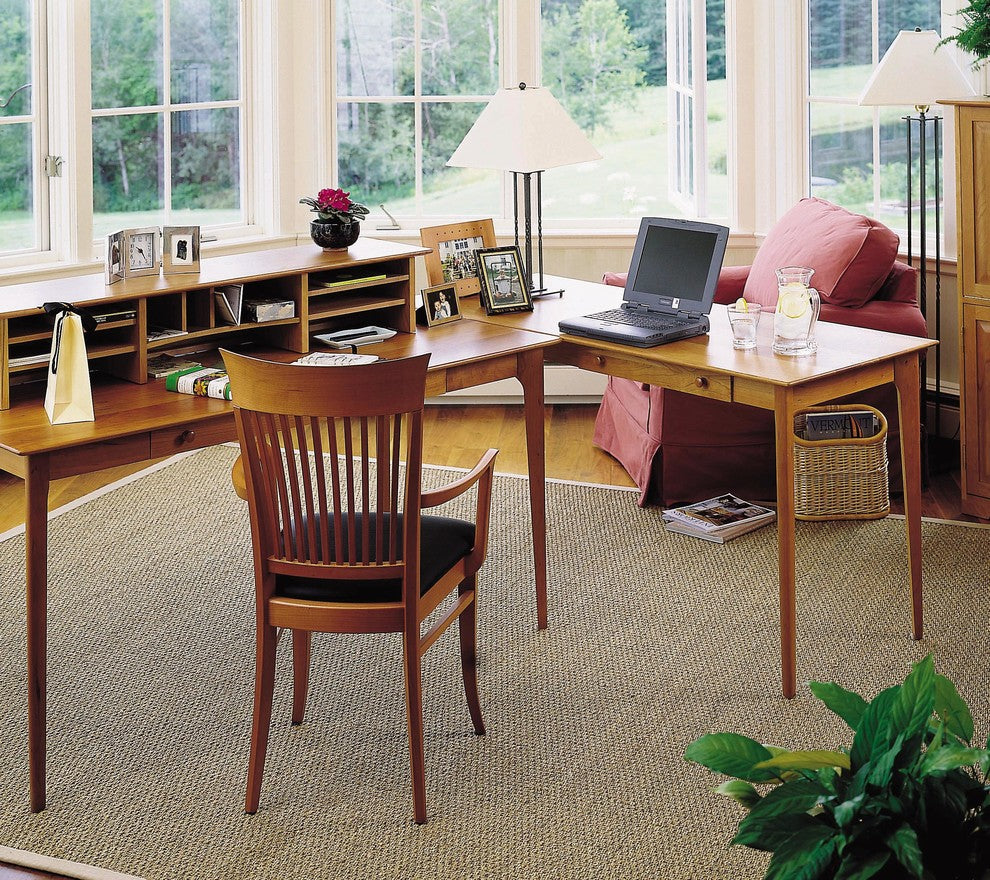 Copeland Sarah 4 Drawers On Right, 1 Drawer Over 2 Doors Buffet, Natural Cherry