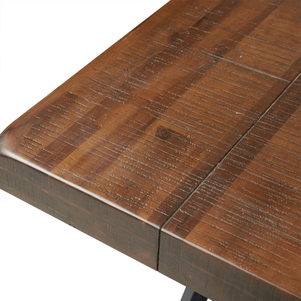 INK+IVY Trestle Modern Industrial Kitchen Counter Stool, Dining Table