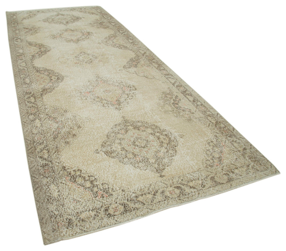 Rug N Carpet - Handmade Turkish 5' 1" x 13' 0" Unique Runner Rug