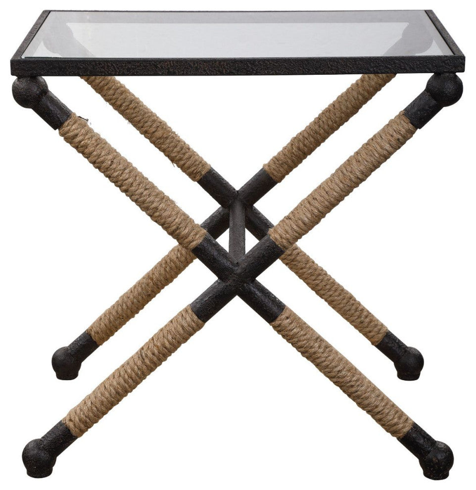 Uttermost Braddock Coastal Accent Table