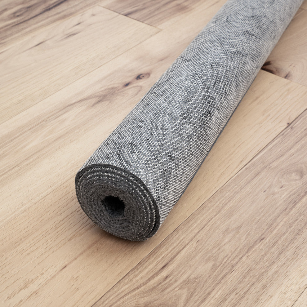 Gatto Felt Solid Area Rug Pad, Gray, 2' X 6'11''