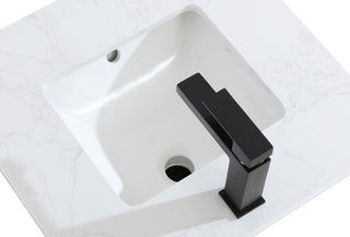 Home Living 24" Single Bathroom Vanity, Chestnut Brown
