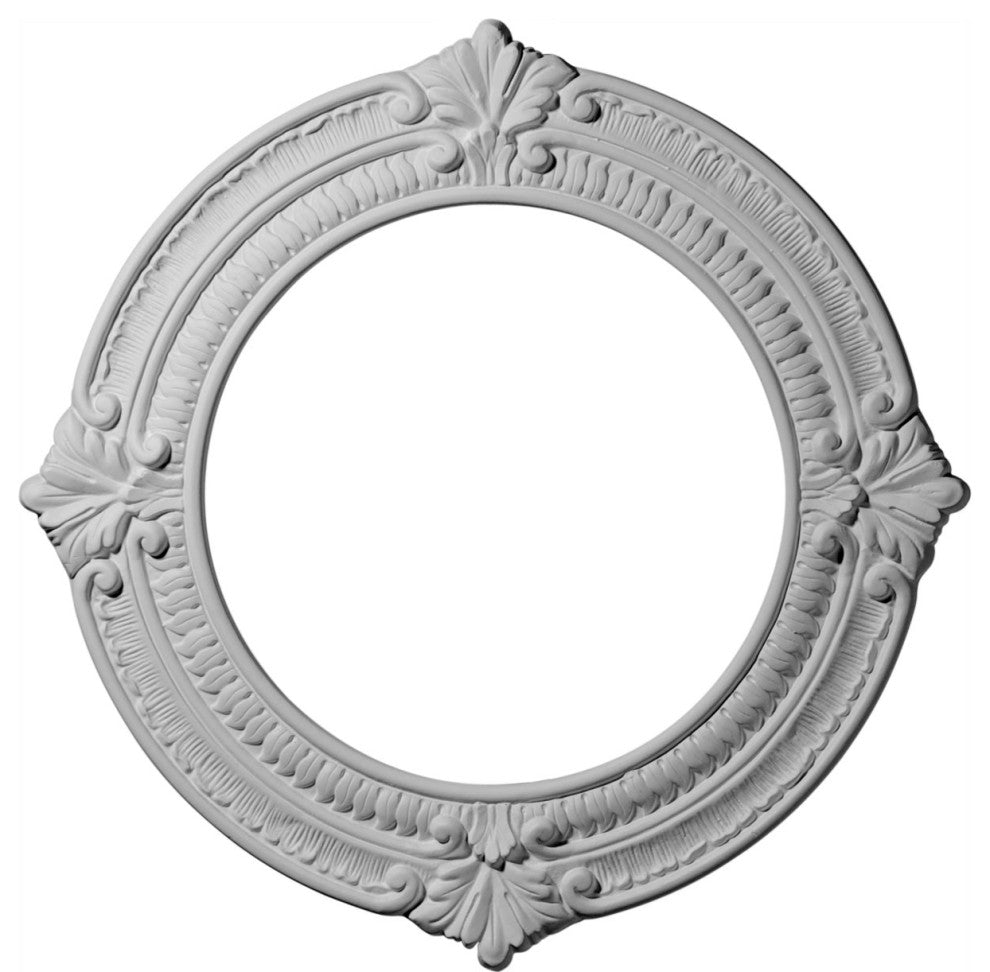 13 1/8"OD x 8"ID x 5/8"P Benson Ceiling Medallion