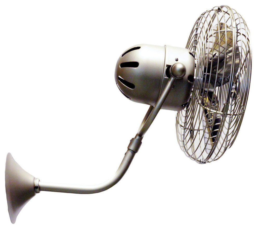 Michelle Parede Directional Wall Fan, Brushed Copper
